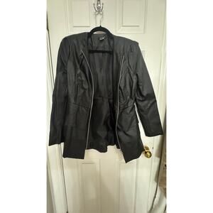 Venus Pleather Corset Jacket